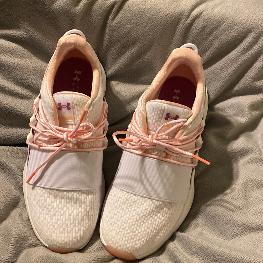 Under Armour , size 8 , womens , only worn twice.  Excellent condition